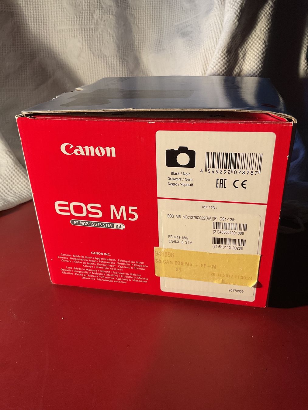 Canon Kamera: Canon EOS M5, neu, nur Body, mit Ladegerät – Neu (gemäss Beschreibung) aus Tecknau von Gluschtikum 1