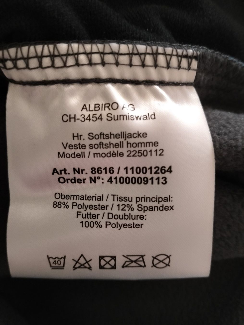 Wikland Jacken: Wikland Softshell Jacke Blau Gr.M – Neu und originalverpackt aus Uerkheim von Kaufoption 5
