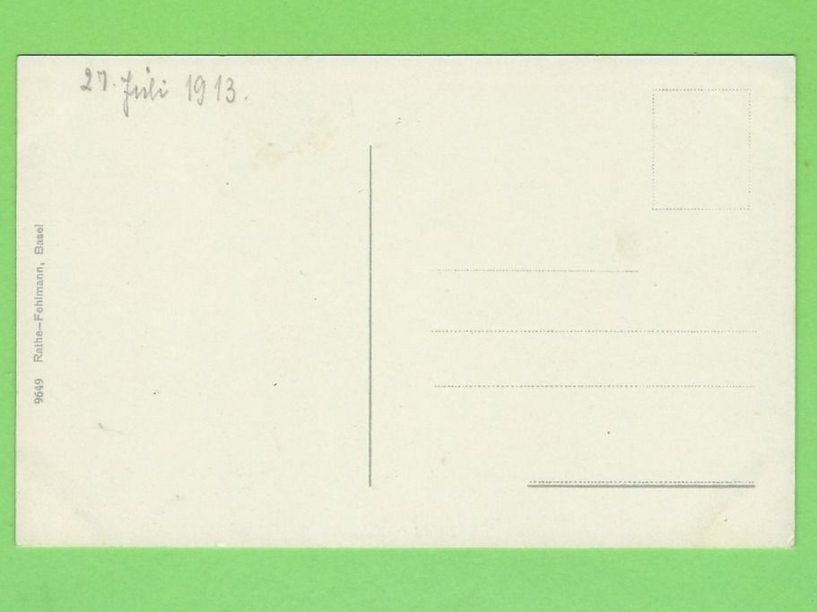 Cartoline postali: Basel mit Stadttheater & Elisabethenkirche – Usato da Zürich venduto da t24_de 1