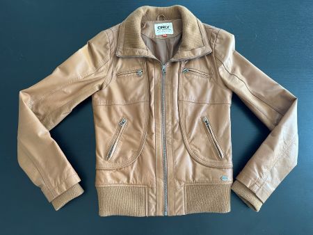 Lederjacke von only, gr. S