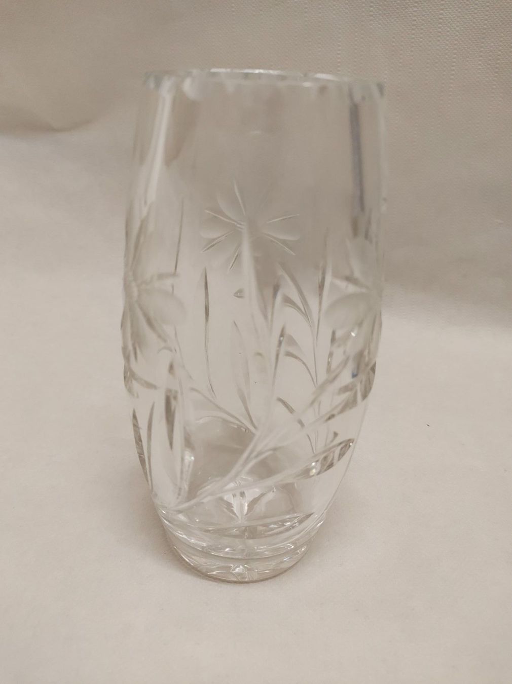 Vasen & Gefässe: GLAS VASE ** MASSIV ** GESCHLIFFEN – Gebraucht aus Lupfig von Womewome 7