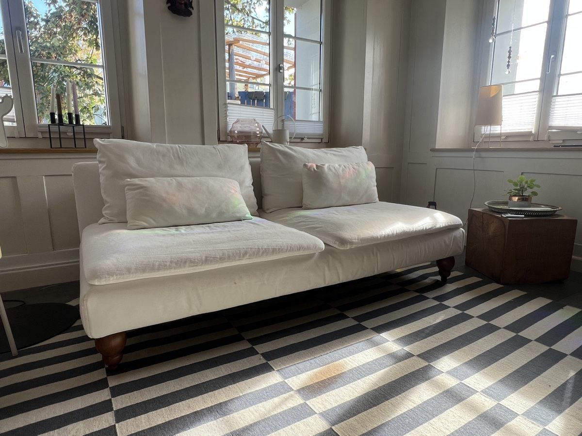 Sofas: SÖDERHAMN Sofa 2 Sitzer weiss – D'occasion à Affoltern am Albis par be.iNi 1
