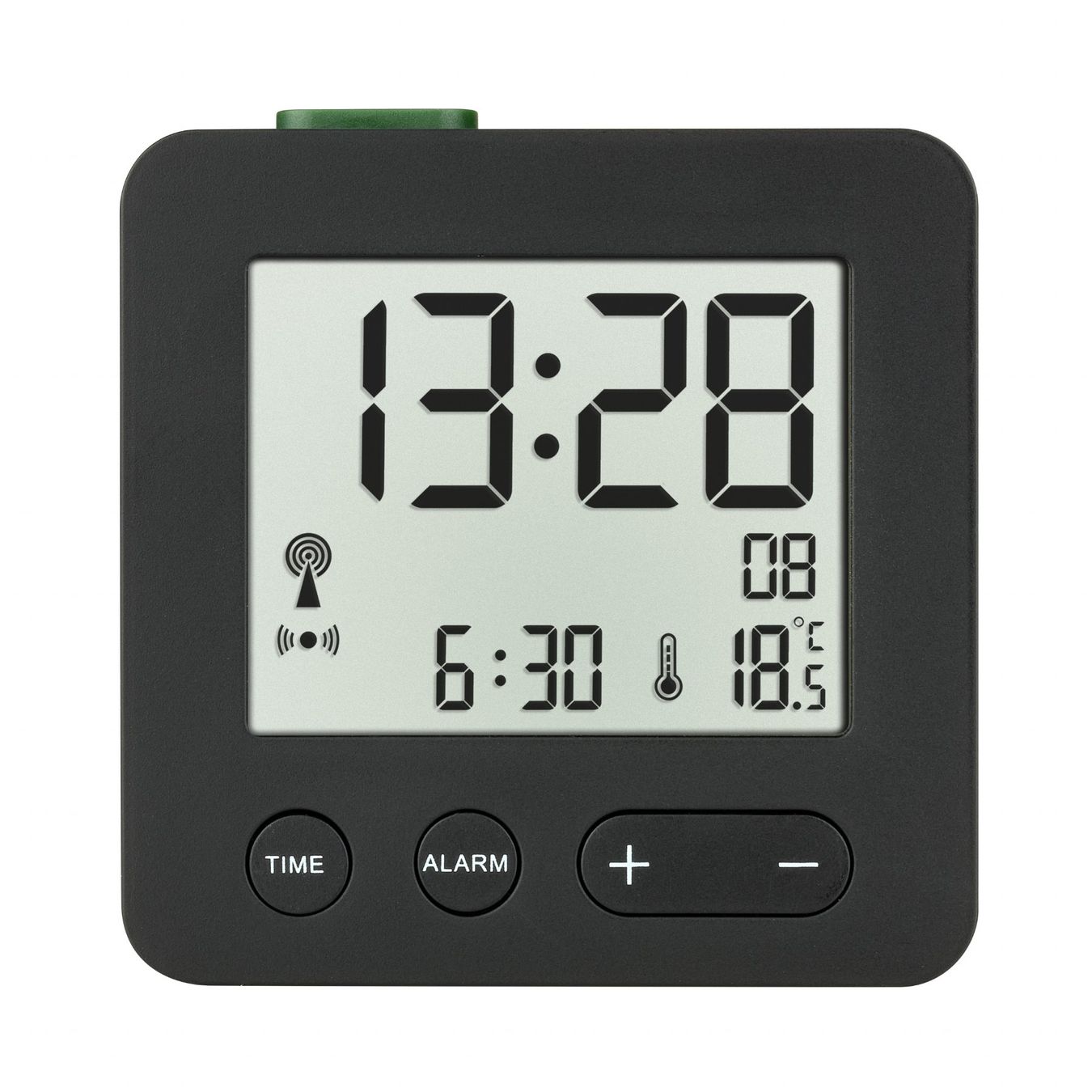 Sveglie: TFA Dostmann Digitaler Funkwecker - FABRIKNEU – Nuovo e nell'imballaggio originale da St.Gallen venduto da Pheban 2