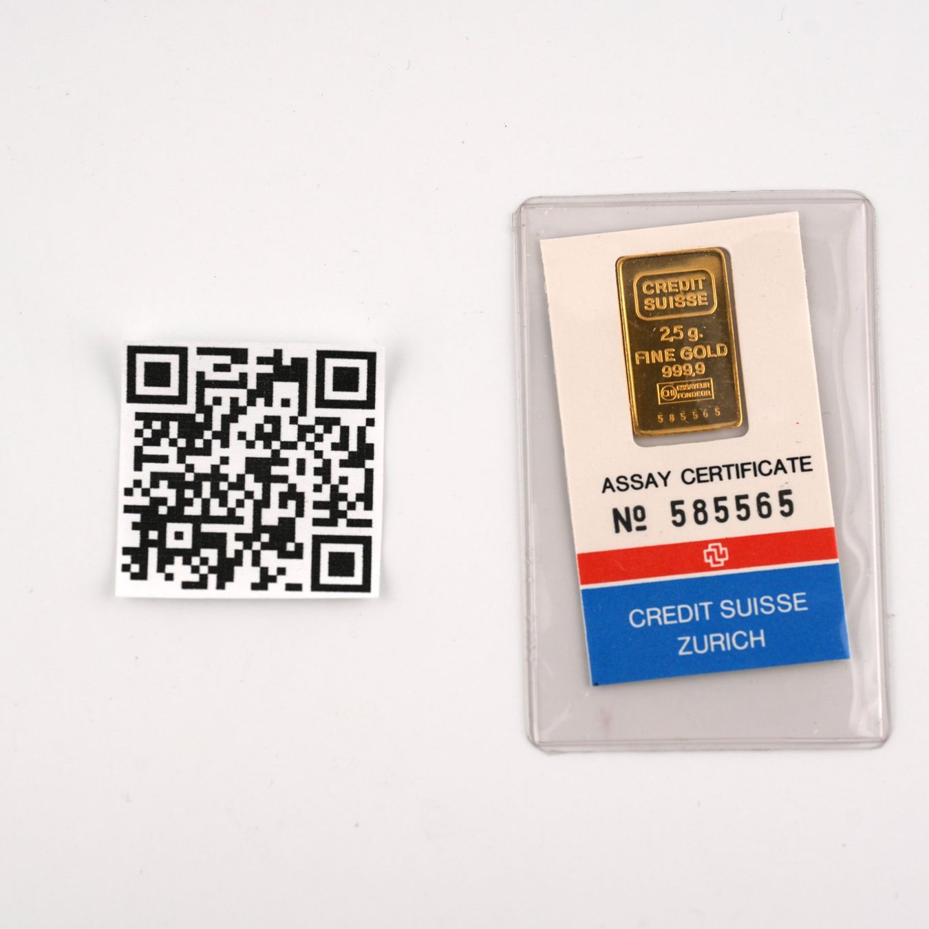 Edelmetalle: 2,5g Goldbarren – Gebraucht aus Basel von Vip24 2