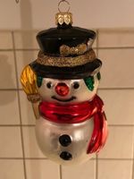 Lustiger Weihnachts-Anhänger, grösserer Schneemann