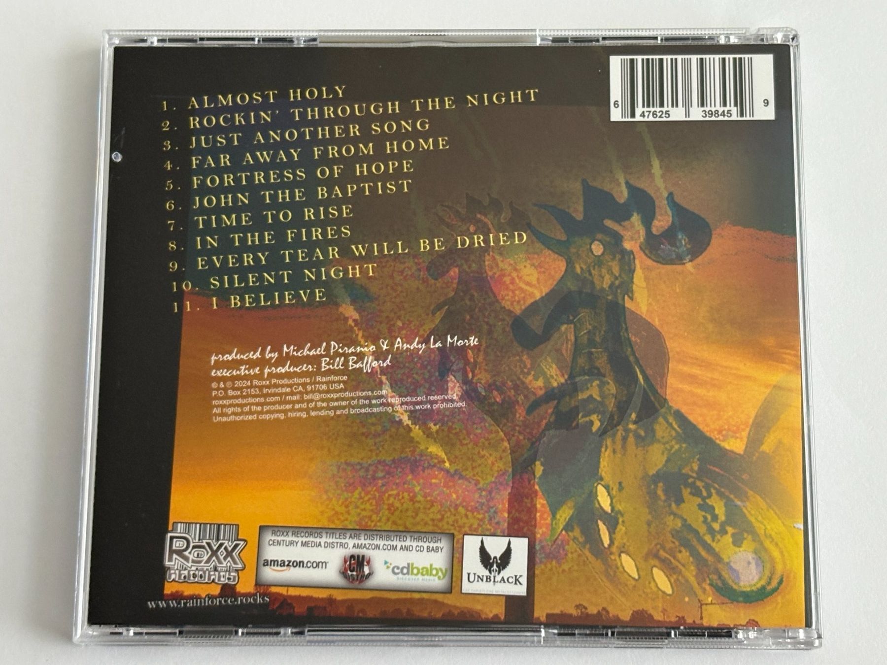 CD: RAINFORCE - Almost holy – Usato da Lohn-Ammannsegg venduto da Gladiator 1