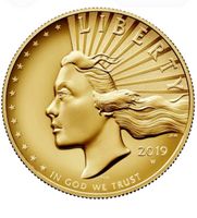 Goldmünze Liberty  2019 High Relief