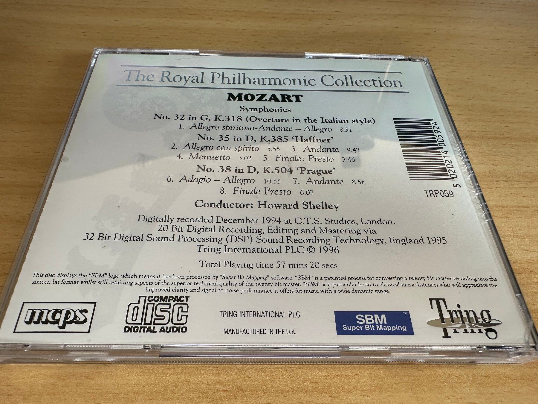 CD: Mozart - Symphonies 32,35 & 38 – Usato da Rikon im Tösstal venduto da Alpenmutz 1