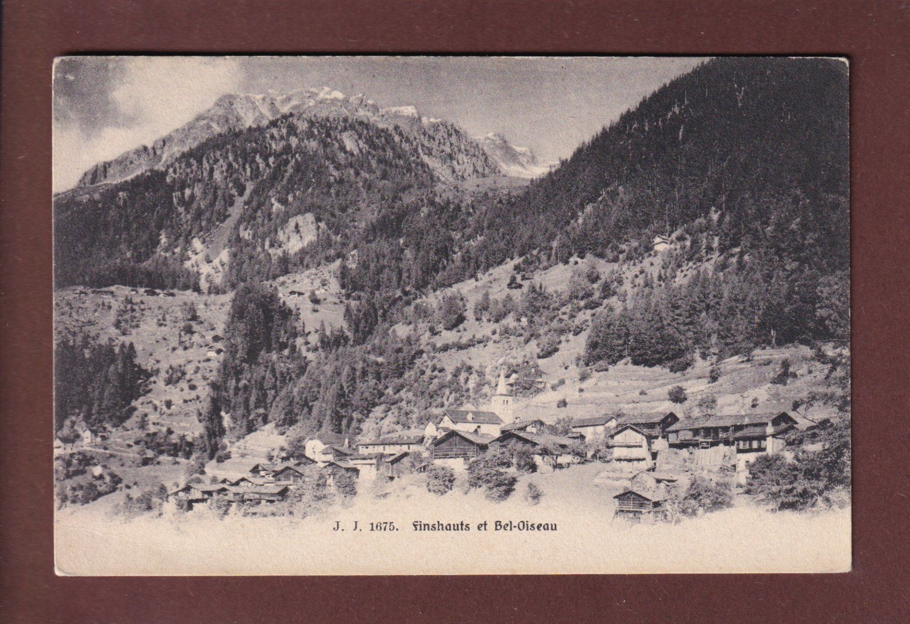Cartoline postali: FINHAUT et Bel-Oiseau – Usato da Pully venduto da nicecards