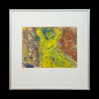 Aquarell Akt Gemälde
