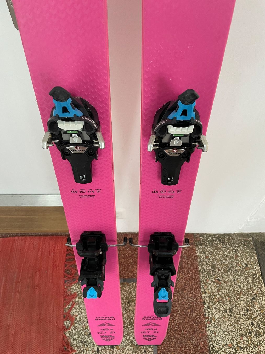 Black Crows Sci: Black Crows Corvus Freebird 183 mit Bindung – Usato da Chur venduto da kon_x5v6 1