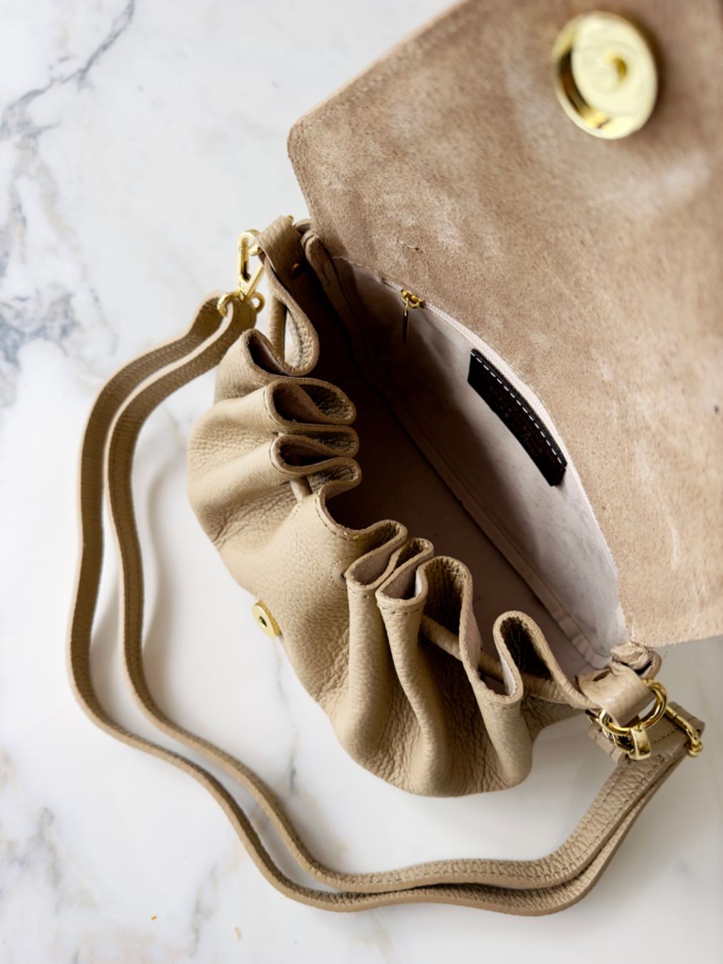 Borse da donna: Envelope Tasche beige NEU – Nuovo e nell'imballaggio originale da Bülach venduto da leide_29 1