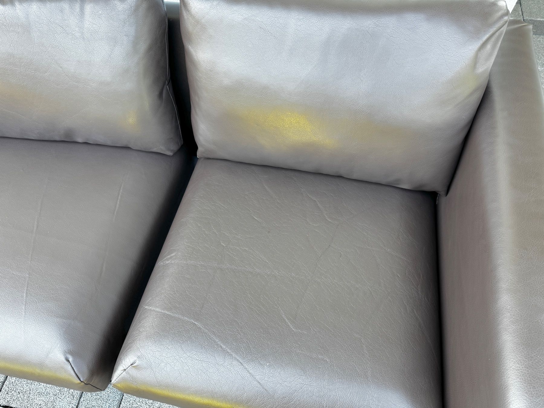 Sofas: Ecksofa Leder dunkelbraun guter Zustand – Gebraucht aus Oberentfelden von Loti5 3