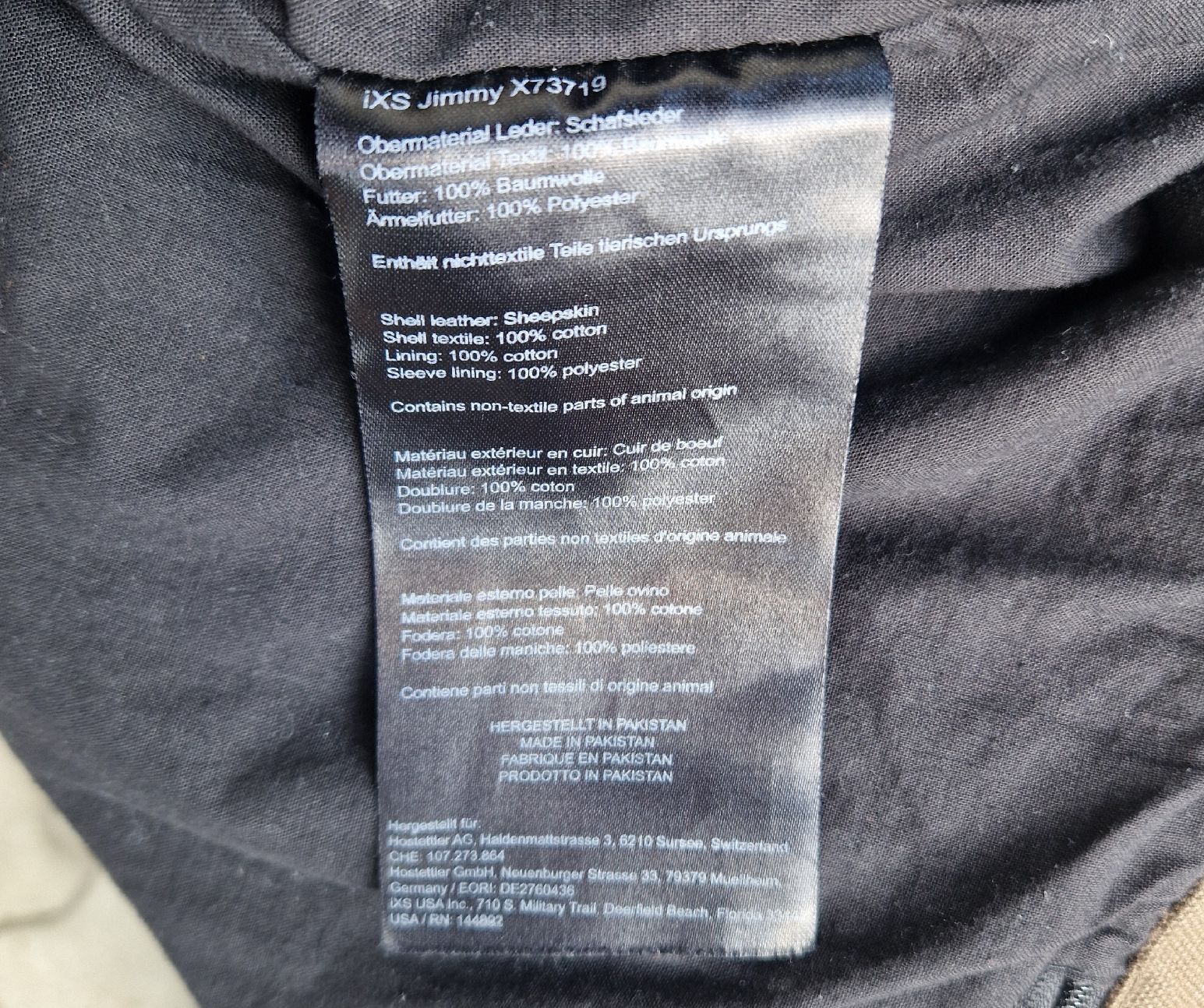 IXS Giacche: Freizeit o. Motorrad iXS Jacke "Jimmy" – Usato da Rheinfelden venduto da Fairness020 3