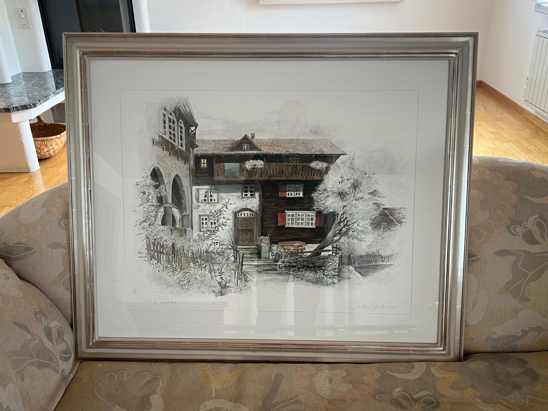 Arts picturaux & lithographies: Walter Dick 1993 EA – D'occasion à Stäfa par boohoosu 3
