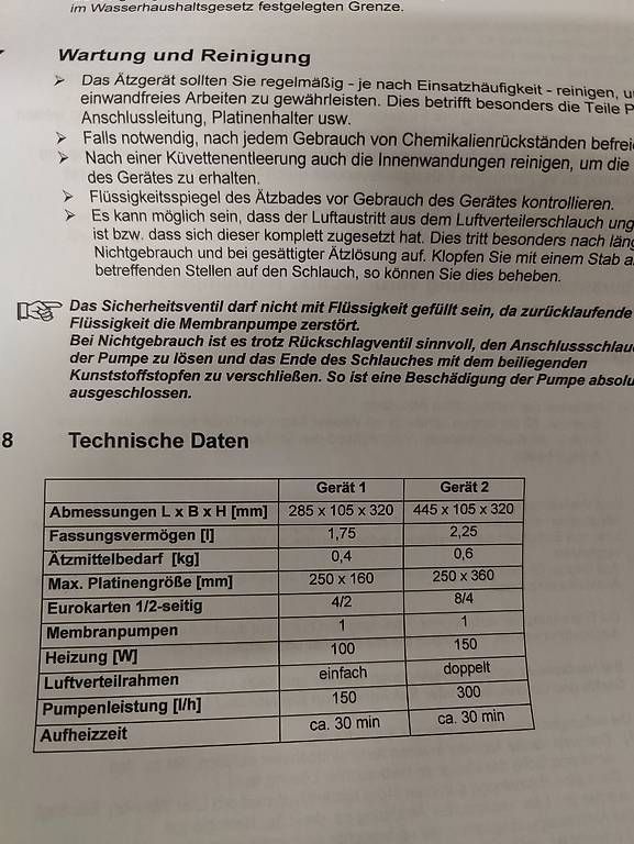 Kit bricolage: Ätzgerät mit Heizstab für Leiterplatten – Nuovo (secondo la descrizione) da Stäfa venduto da TBStaefa 4