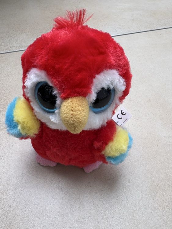 Glubschi Beanie- Fluffy - Löwe mit Glitzeraugen, Valentine Special, 15 cm [ Edizione: Germania