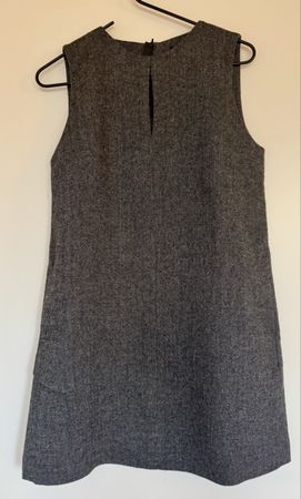 Massimo Dutti 🩶 graues Minikleid