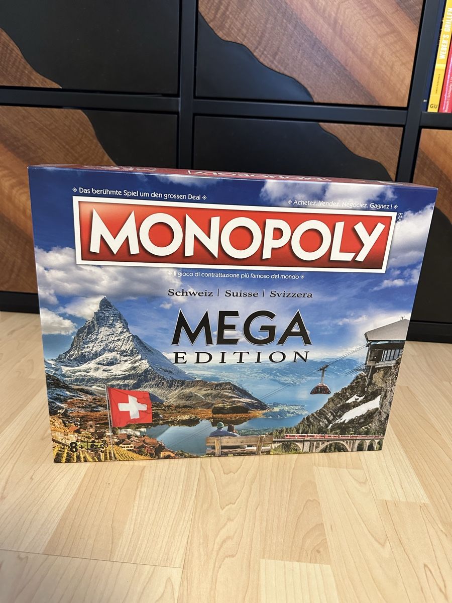 Jeux: Monopoly Mega Edition Schweiz - NEU! – Neuf avec emballage d'origine à Lachen par man_6692