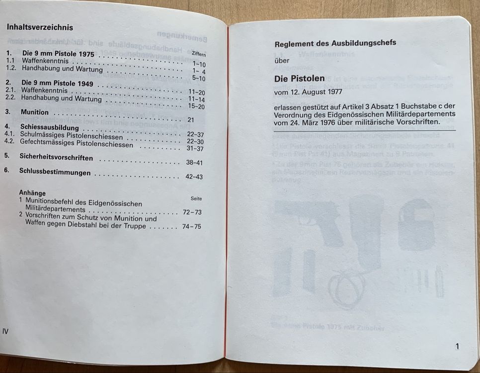 Reglement 53.102 d Die Pistolen 4