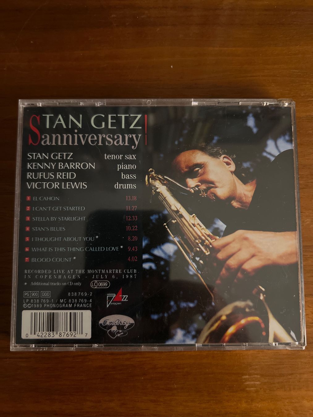 CDs: Stan Getz « anniversary » – Gebraucht aus Bouveret von Feelgoodtrading 1