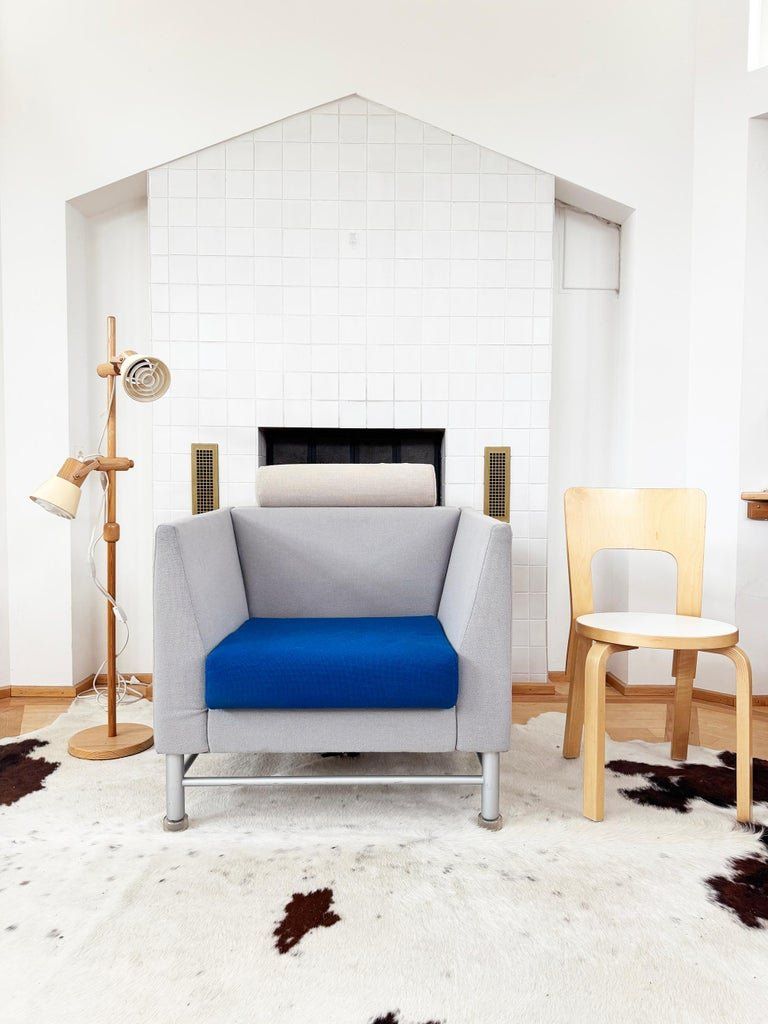 Knoll Sofas: Sottsass Memphis Knoll 80er Eastside 2 Sofa + 1Lounge Sessel – Gebraucht aus Basel von PorcelainKitten 9