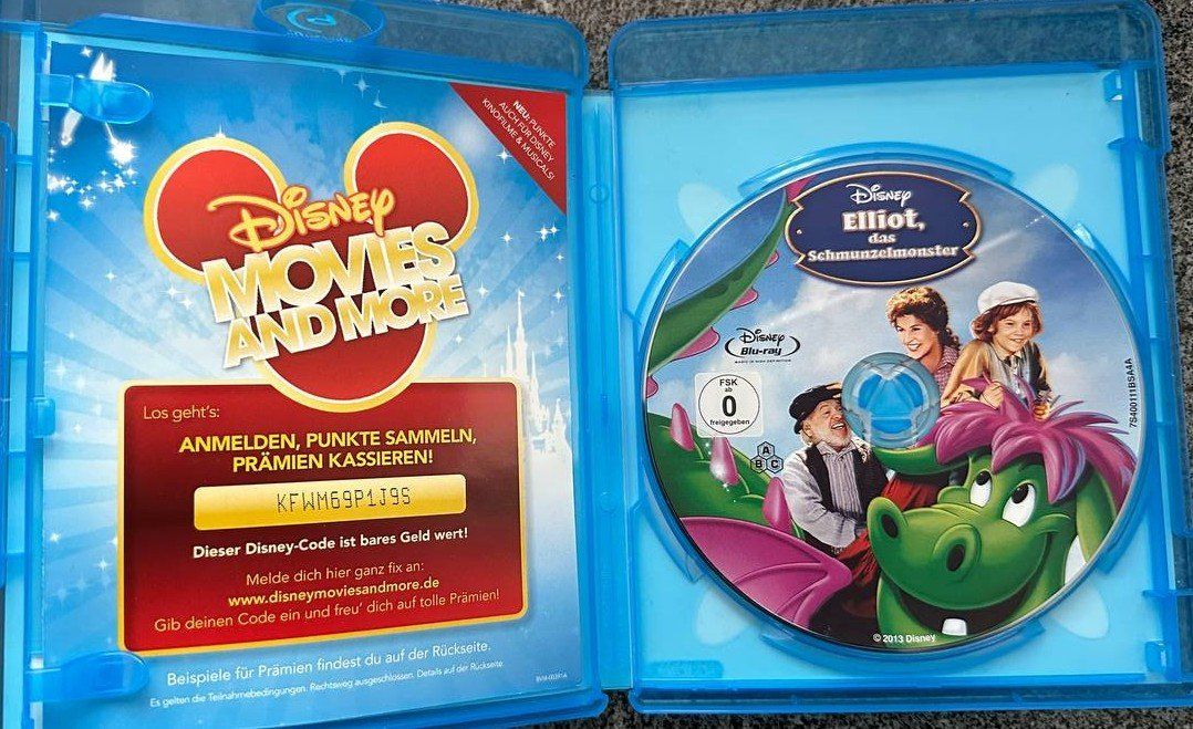 Tutti i DVDs: 2 Disney Elliott, das Schmunzelmonster Blu-rays – Usato da Beringen venduto da Mantafisch1 3