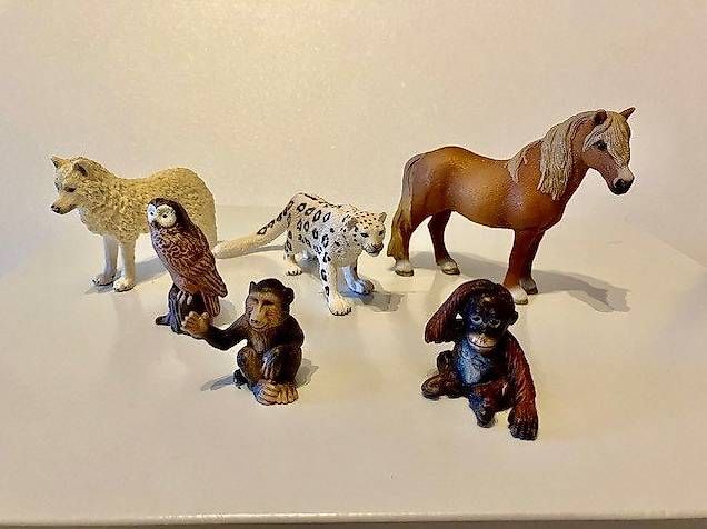 Schleich Giocattoli: lot de 6 animaux Schleich – Usato da Tannay venduto da Comsa