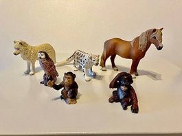 lot de 6 animaux Schleich