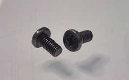 M3 x 5.5mm Linsenkopfschrauben Schwarz, 2000 Stk, fabrikneu