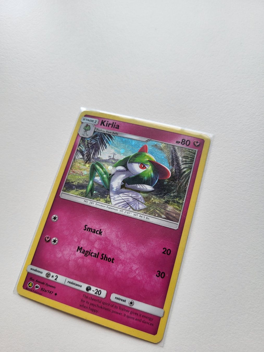 Pokémon Carte collezionabili: Kirlia Burning Shadows Holo – Usato da Erlenbach ZH venduto da ram_mjn5 1