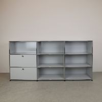 USM Haller Sideboard Lichtgrau 3x3, 35cm #1585