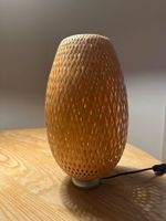 2 lampes de chevet fait main en bambou