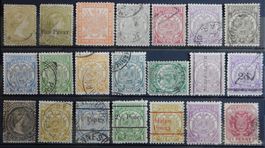 Transvaal British Lot mit alten Werten I