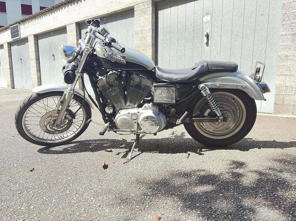 Harley-Davidson Chopper: Harley Davidson Sportster 883 del centenario – Usato da S. Bernardino venduto da aathos1973 1