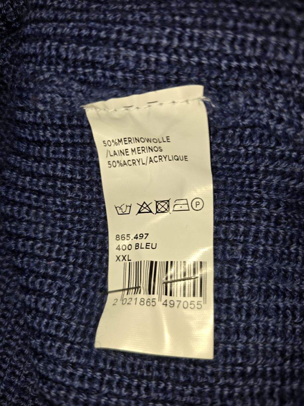 Maddison Pullover & Sweatshirts: Maglione uomo Maddison blu oltremare – Neu (gemäss Beschreibung) aus calpiogna von dadalter 5