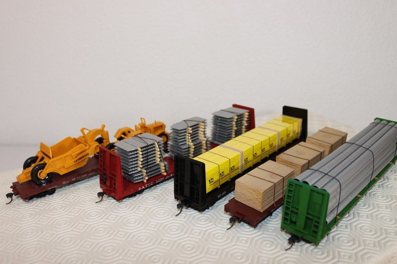 Modellini di ferrovie: 5 US Güterwagen ( 470 ) – Usato da Kerzers venduto da Winu64 4