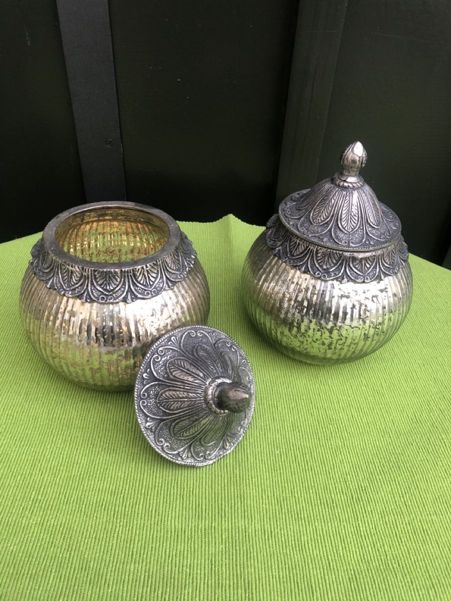 Tutte le decorazioni: 2 dekorative Windlichter, vielseitg einsetzbar – Usato da Zürich venduto da nickee888
