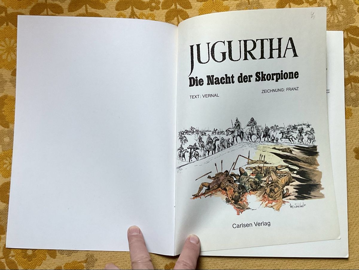 Comics: Jugurtha Band Nr 3 von 1988 – Gebraucht aus Endingen von nathan05 2