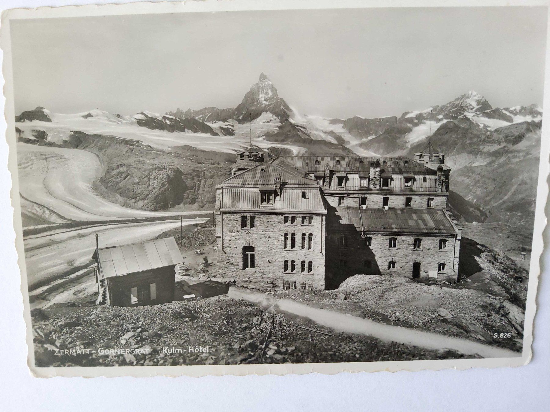 Ansichtskarten: 9 alte Ansichtskarten Zermatt Umgebung – Gebraucht aus Hinterkappelen von himi02 2