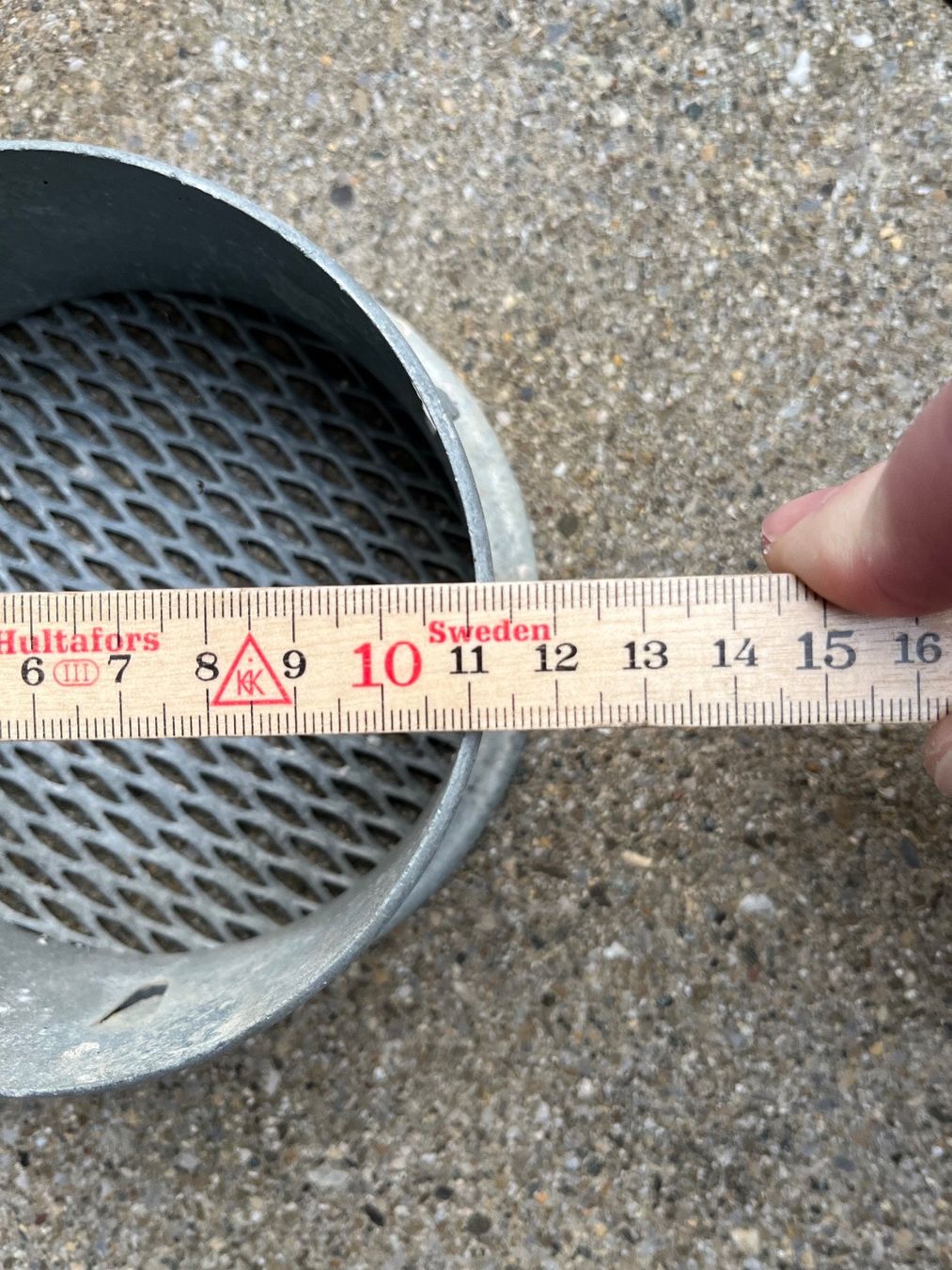 Griglie e Inferriate: STRECKGITTER mit Stutzen 113mm – Usato da Andhausen venduto da Resch89 2