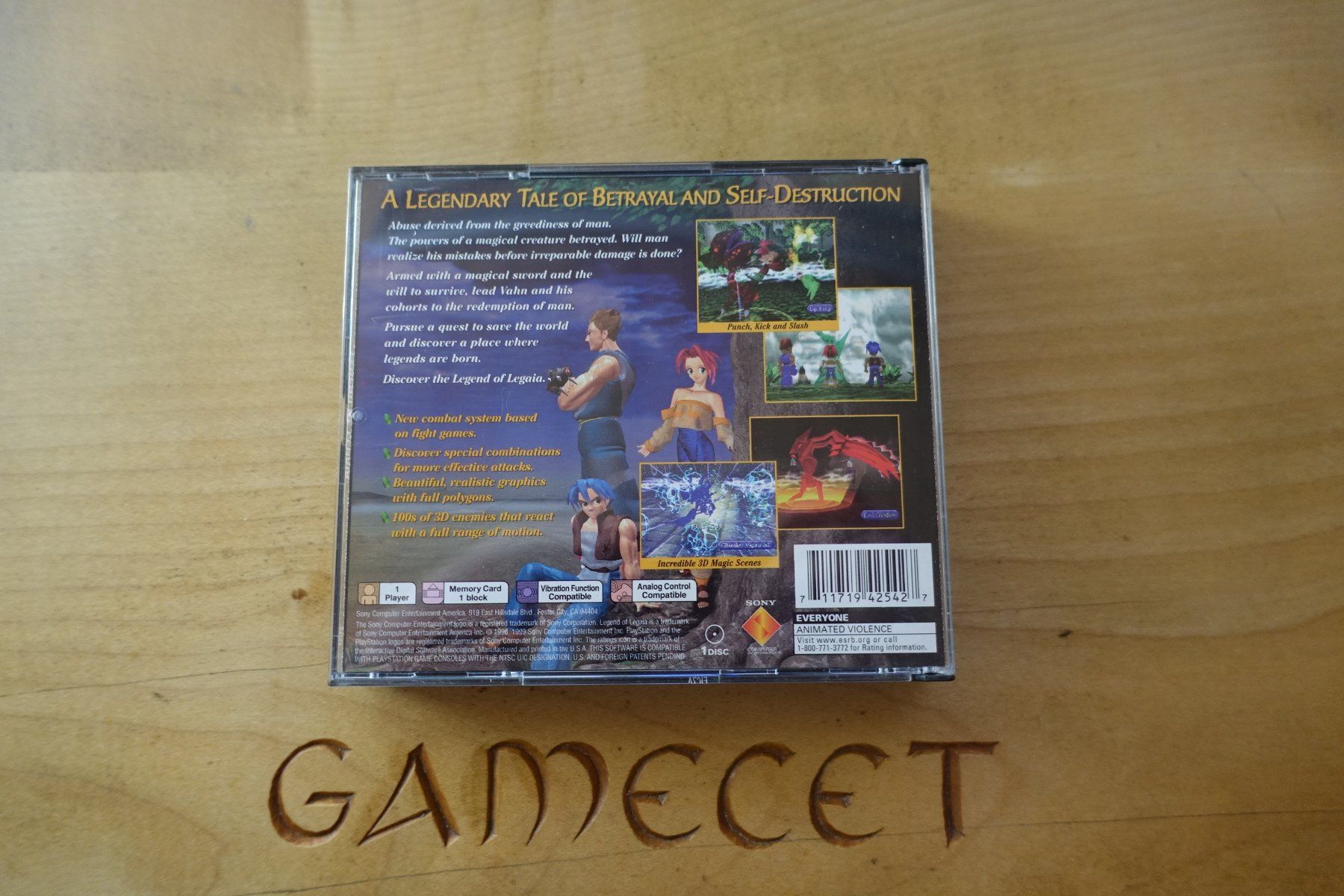 Sony Giochi: Legend of Legaia - Amerika – Usato da Steinach venduto da Gamecet 2