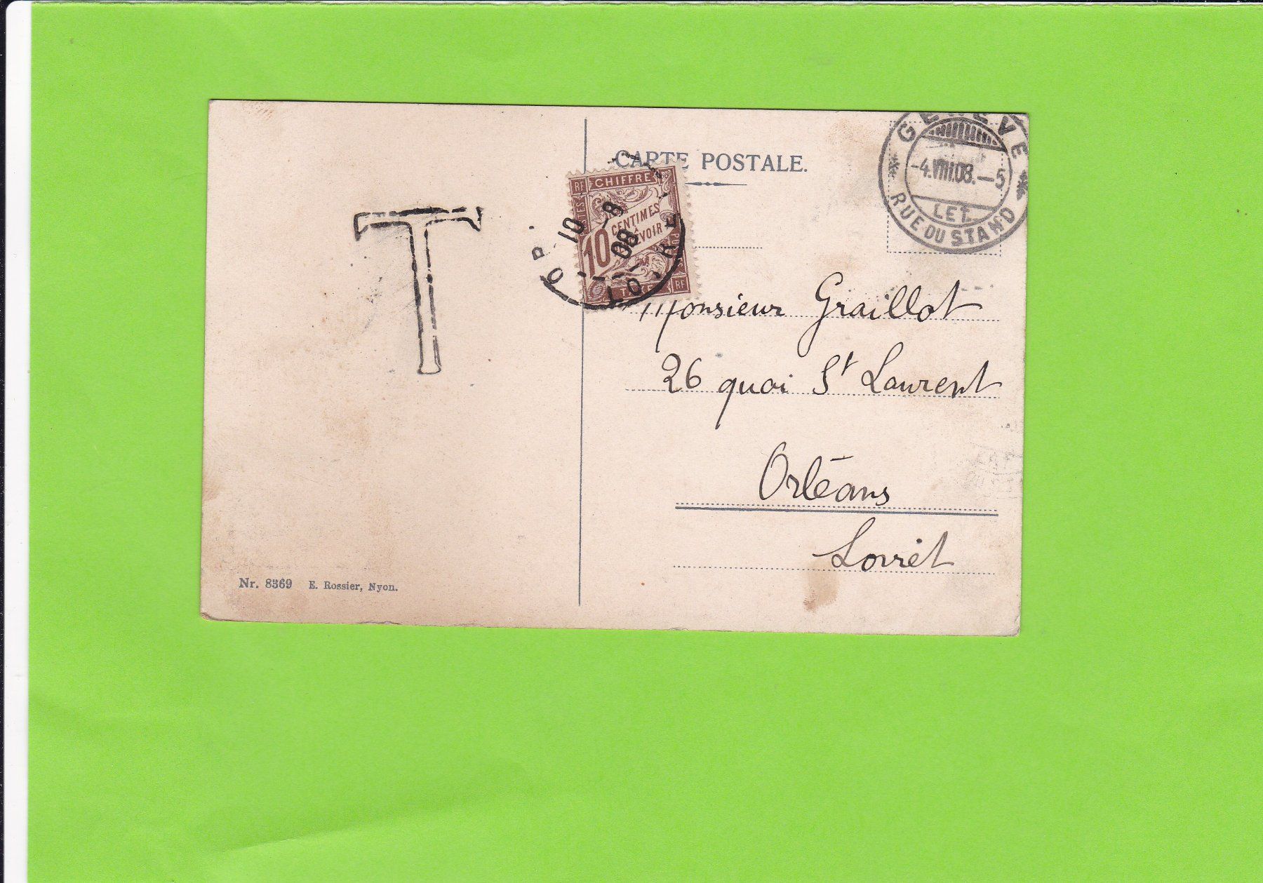 Cartoline postali: Le Mont Blanc – Usato da St. Peterzell venduto da neckertal 1
