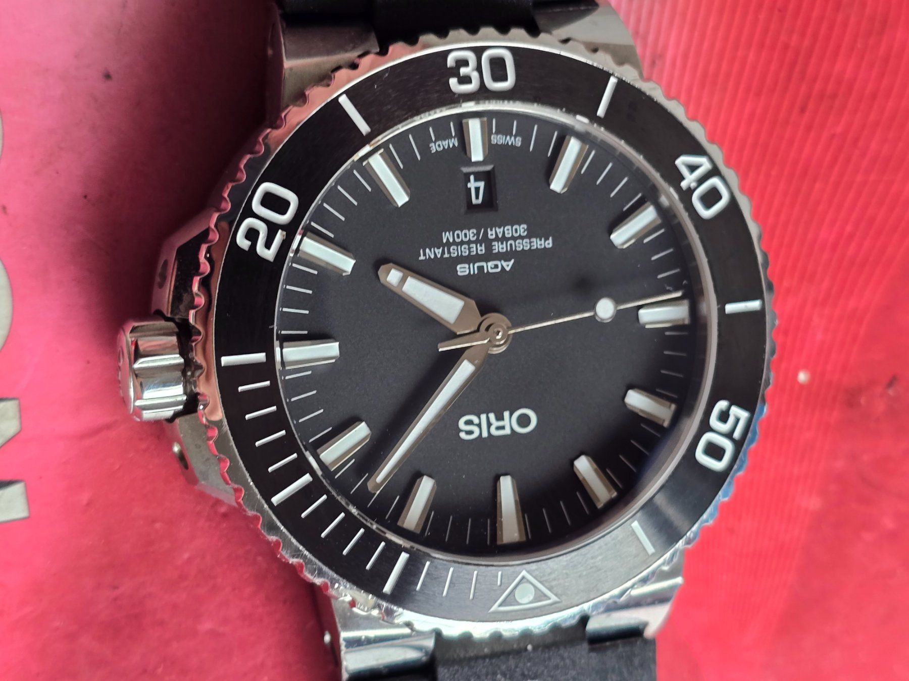 Oris Orologi: 123 Oris Date  Automat Taucher Traumhaft – Usato da Muri AG venduto da Corredor 4
