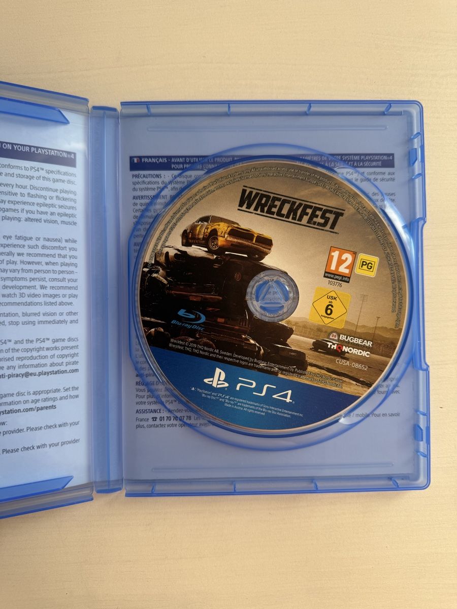 Sony Spiele: Wreckfest PS4 - Course automobile et Destruction – Neu (gemäss Beschreibung) aus Sion von fer_gwz6 2