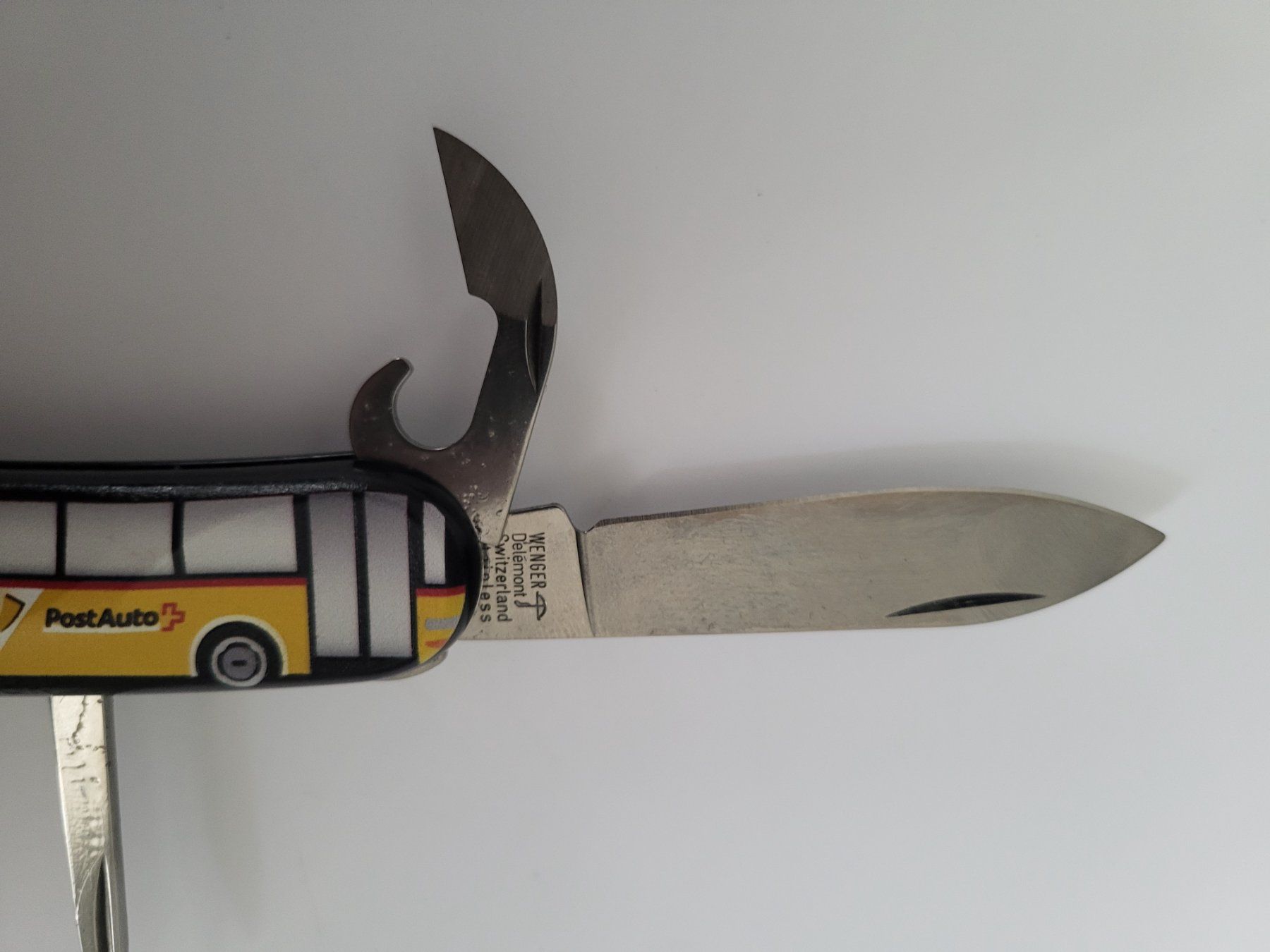 Wenger Coltelli tascabile: Sackmesser Wenger Postauto – Usato da nunningen venduto da mic_88k2 4