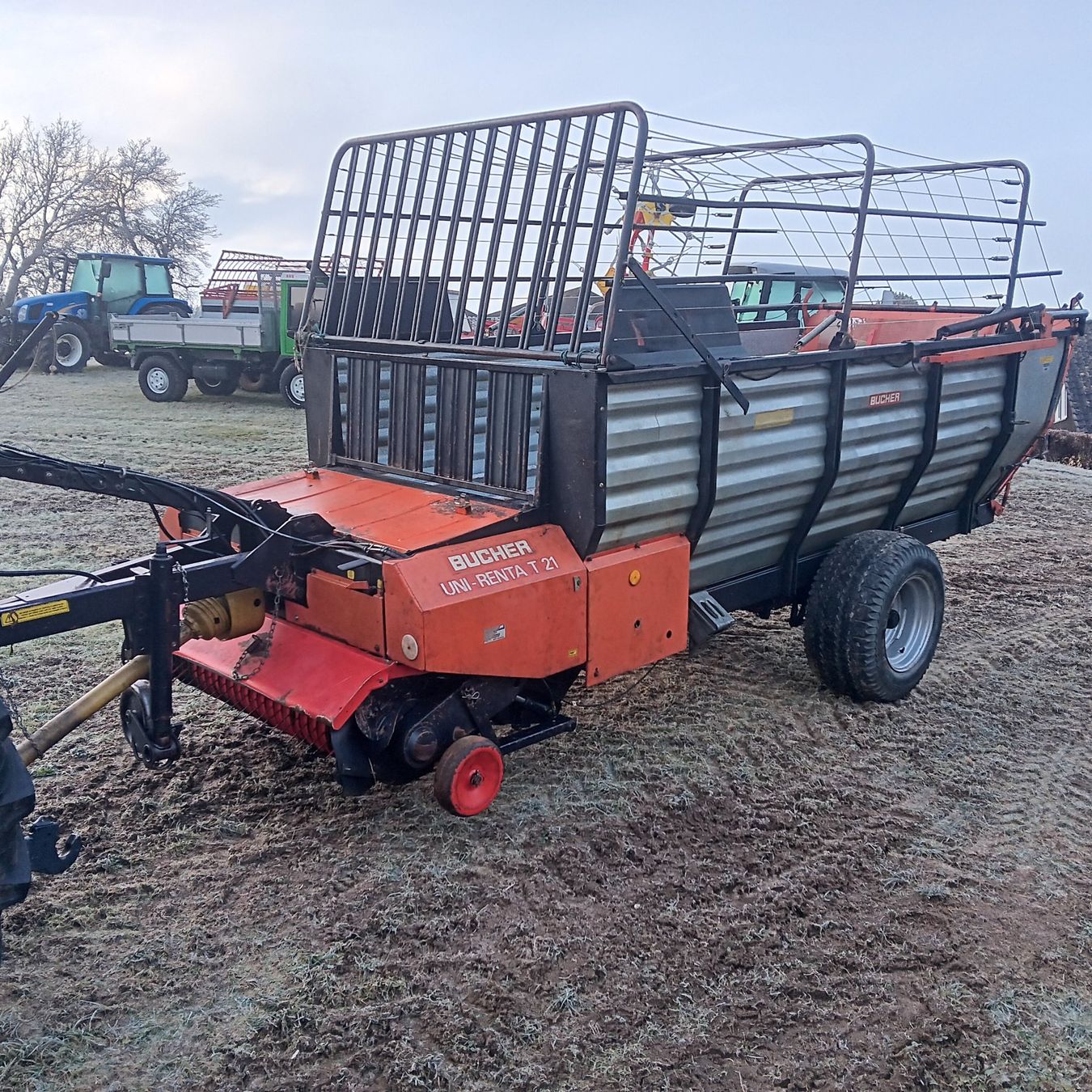 Bucher Anhänger: Bucher Ladewagen uni Renta 21T – Gebraucht aus Degersheim von powertrac