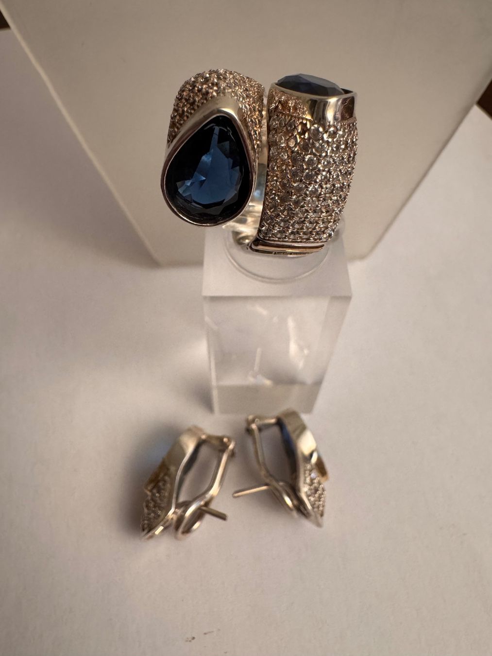 Ringe: Neu 925 Sterling Silber Ring und Ohrringe – Neu und originalverpackt aus Bern von Javero 2