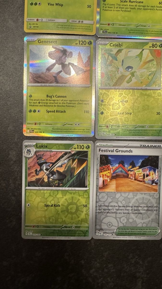 Pokémon Carte collezionabili: Pokemon Karten Pflanzen Set - Holos – Nuovo (secondo la descrizione) da Dietlikon venduto da abd_7qwy 7