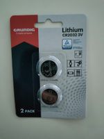 2 piles bouton CR 2032 LITHIUM 3 Volt prix action!